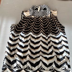 Multicolored patterned blouse